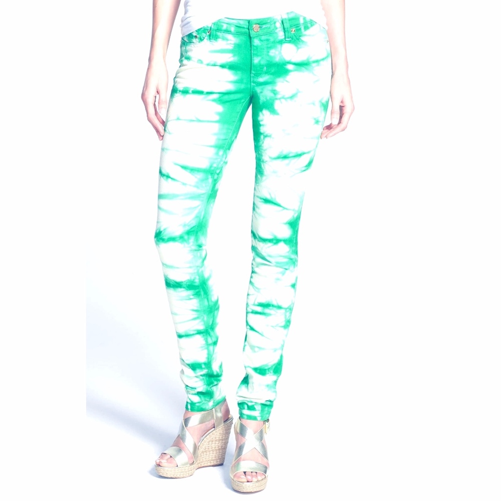 Tie Dye Skinny Jeans